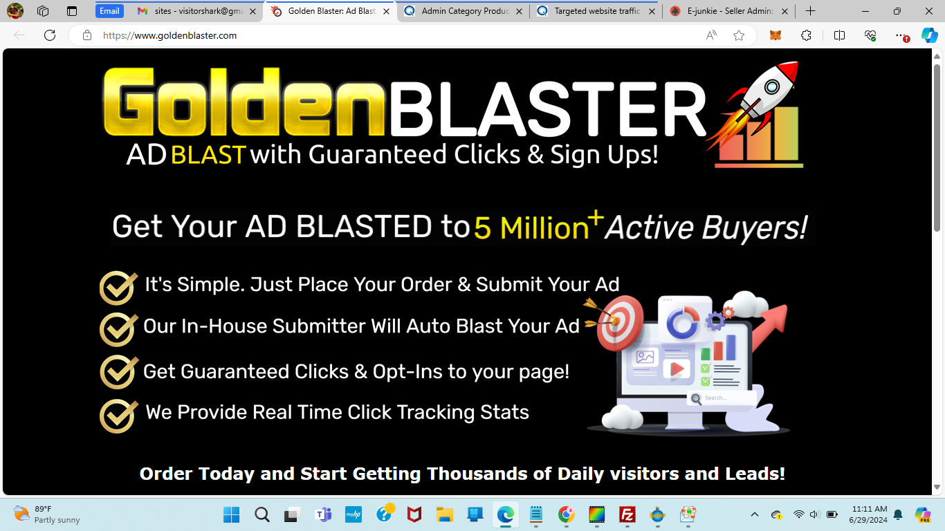 (image for) Goldenblaster.com